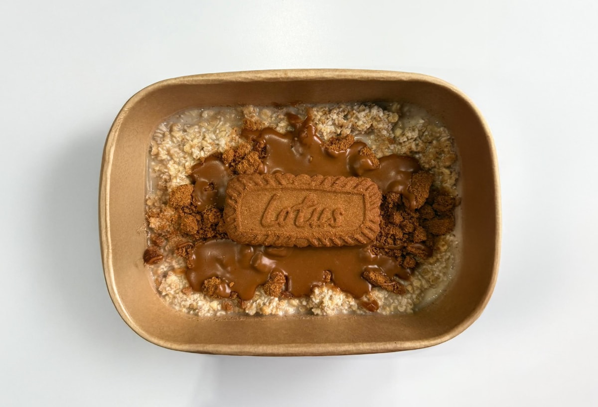 Biscoff Overnight Oats