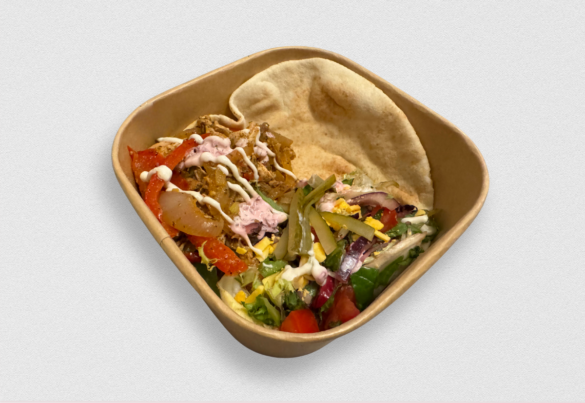 Pulled Chicken Gyros Flatbread