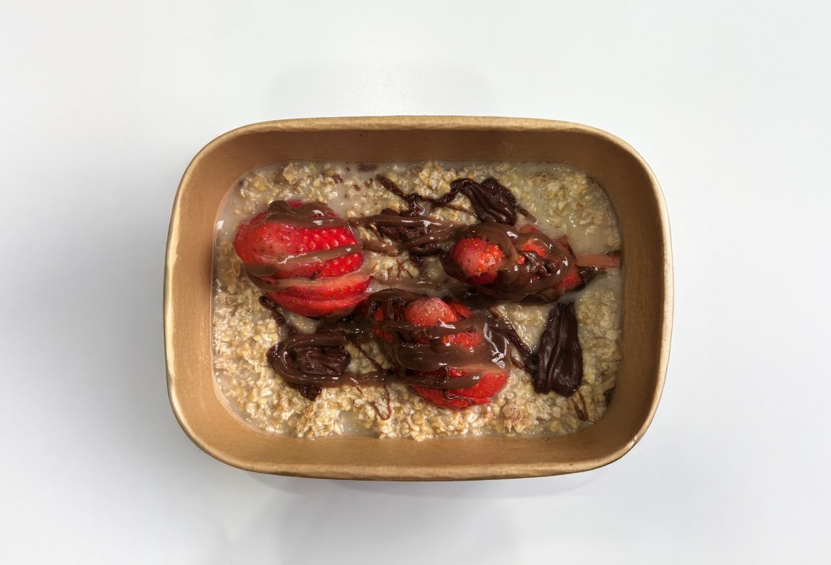 Nutella Overnight Oats