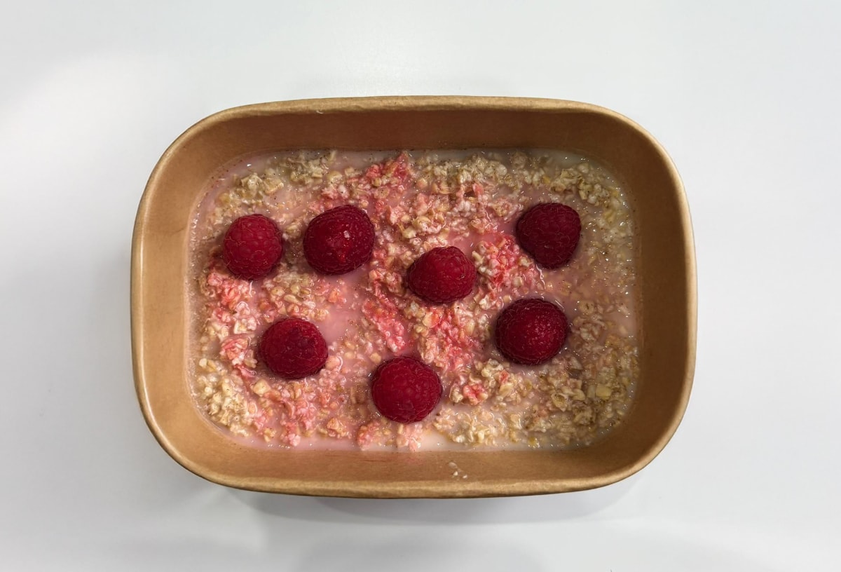 Raspberry Cheesecake Oats