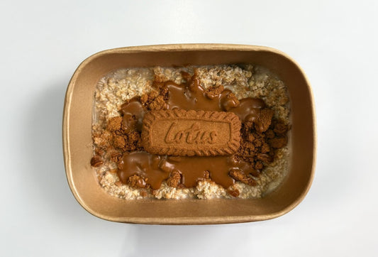 Biscoff Overnight Oats