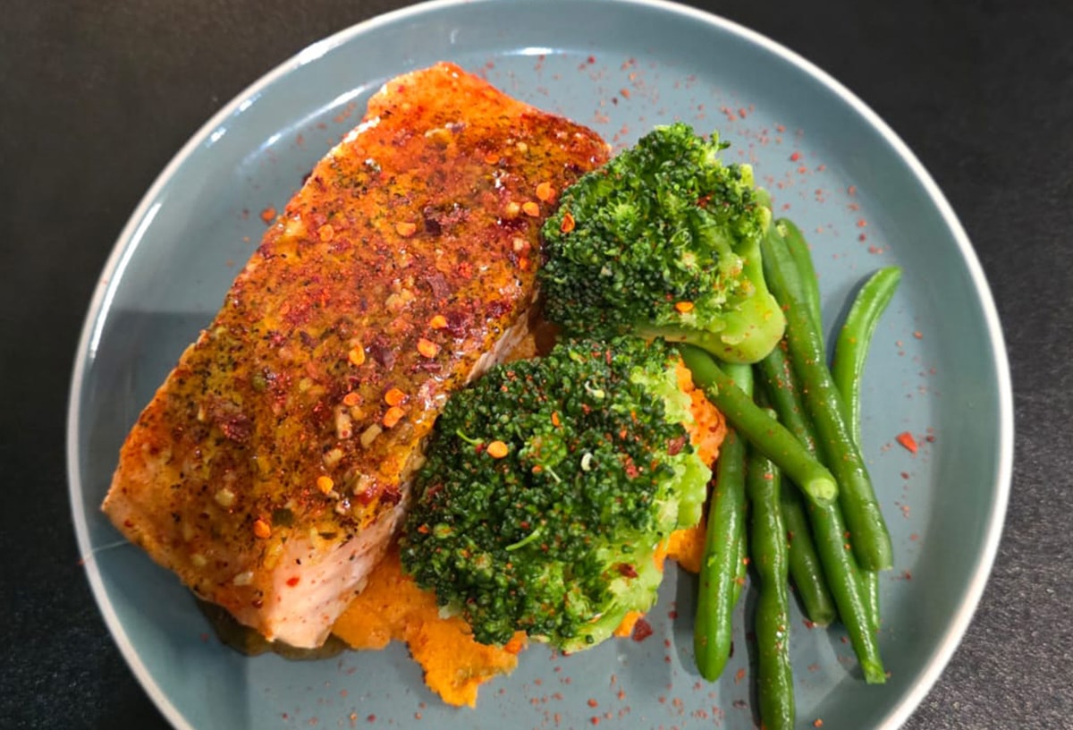 Hot Honey Salmon