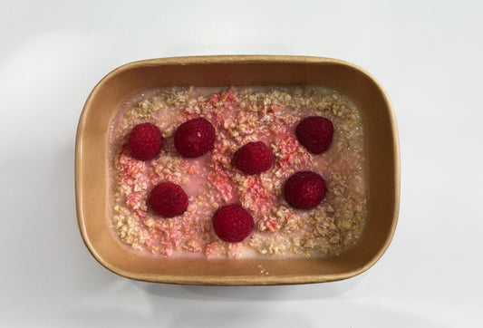 Raspberry Cheesecake Oats