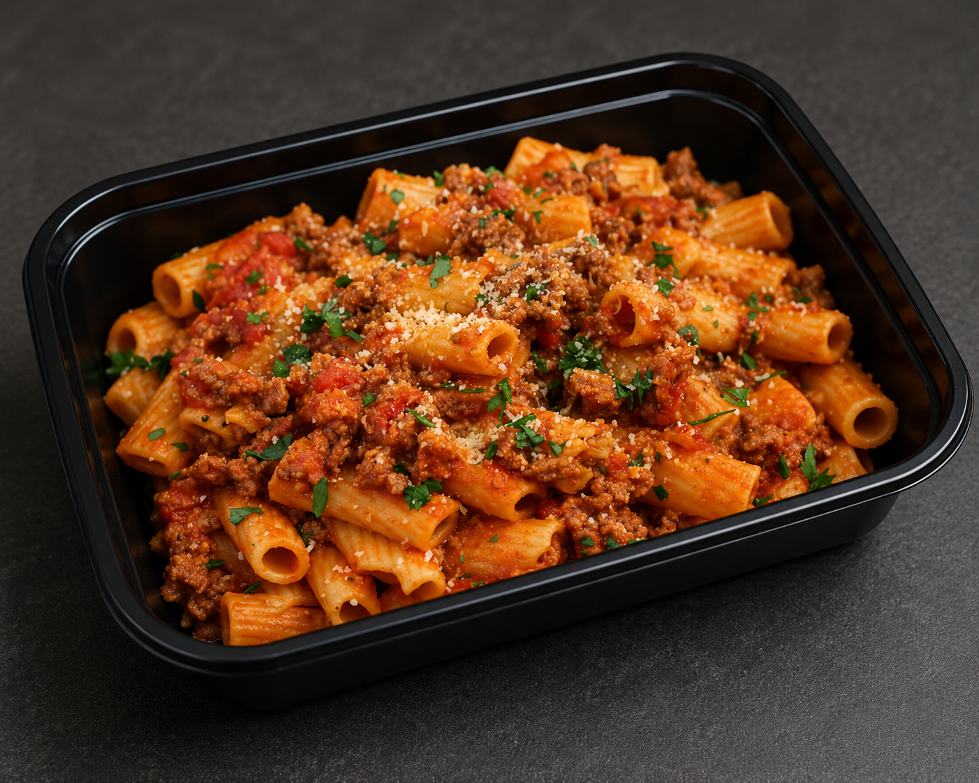Beef Bolognese with Rigatoni Pasta